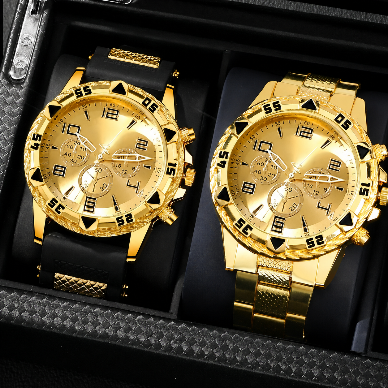 Gold Force - Set De Relojes