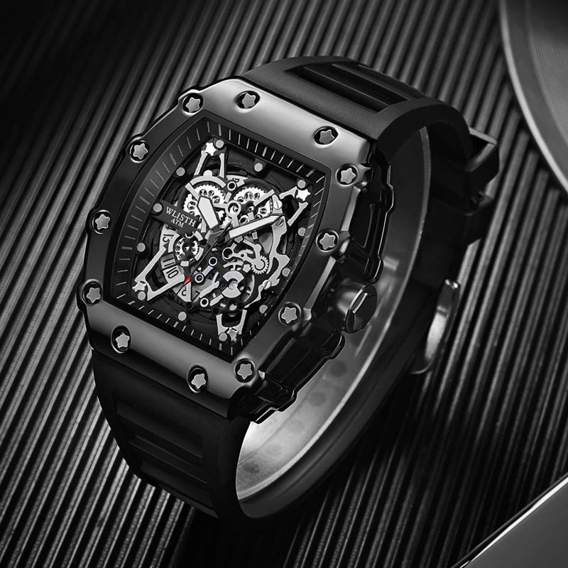 Élite Rose - Reloj Skeleton