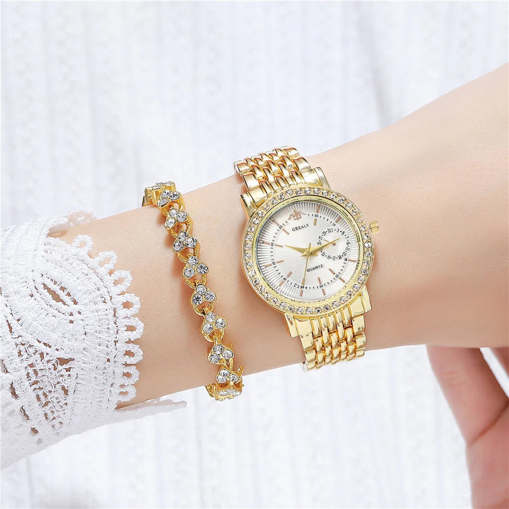 Reloj Oro Brillante