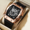Élite Rose - Reloj Skeleton